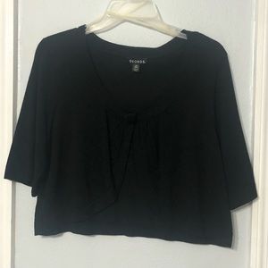 Black Mid sleeve cardigan